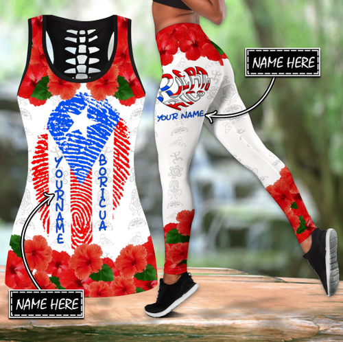 Beebuble Customize Name Puerto Rico DNA Combo Outfit TNA