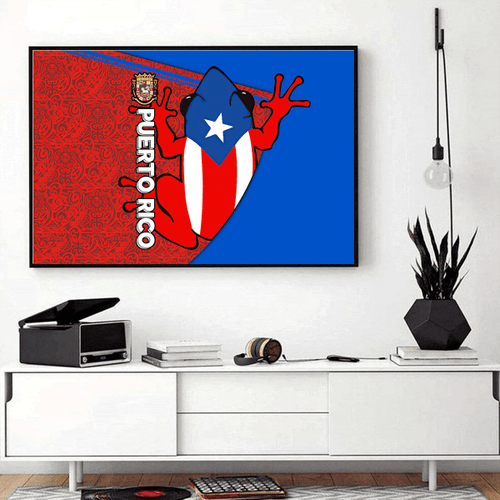 Beebuble Puerto Rico D All Over Poster KLAN