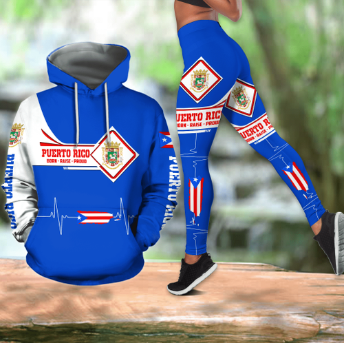 Beebuble Puerto Rico D Combo Hoodie and Legging