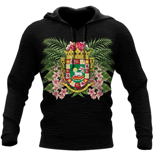 Beebuble Puerto Rico Coat of Arms D All Over Print Shirts And Short THS