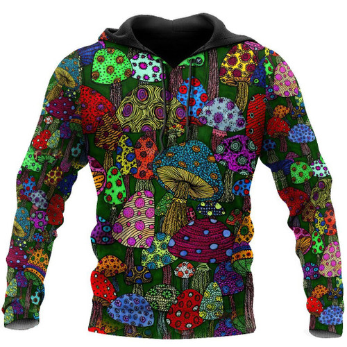 Beebuble Mushrooms Hippie Shirts For Men And Women VP