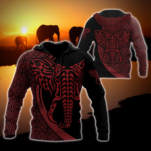 Beebuble Elephant Hoodie For Men And Women MH
