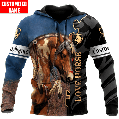 American Paint Horse Custom name printed shirts  KL10102202