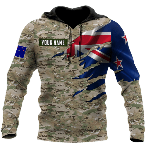 Beebuble Remembrance New Zealand in my heart Camo D print shirts Anzac Day