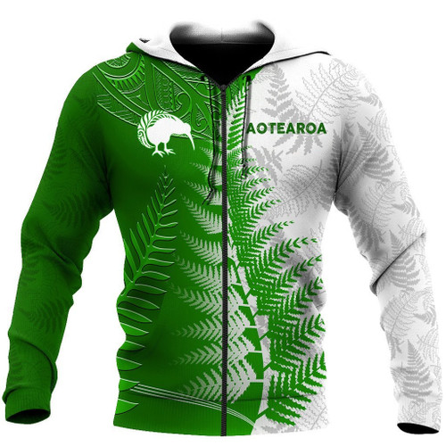 Beebuble New zealand silver fern kiwi classic d all over printed for men and women