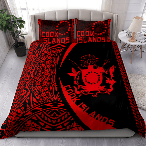 Beebuble Cook Islands Red Bedding Set