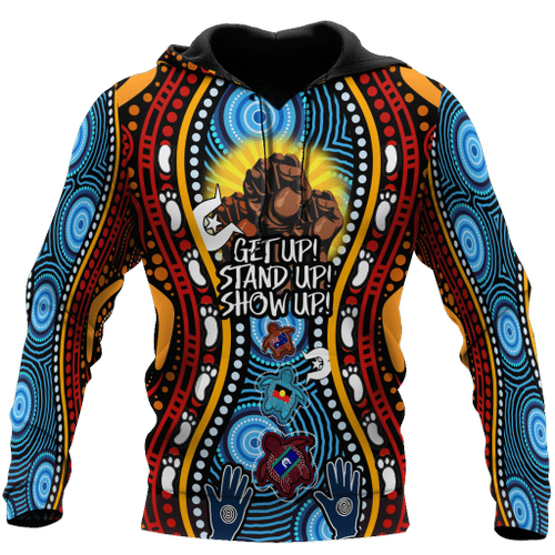 Aboriginal Naidoc Week Show up Colourful Totems shirts Tmarc Tee