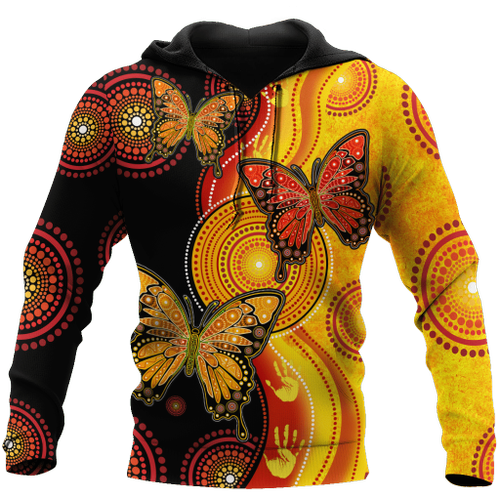 Aboriginal art Butterflies lay in the sun shirts Tmarc Tee