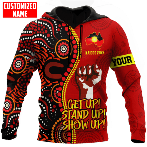 Tmarc Tee Personalized Aboriginal Naidoc Week Together We Rise Printed Shirts KLNA