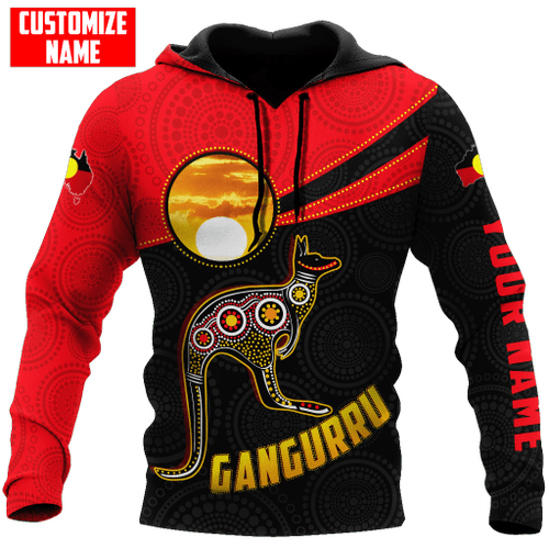 Tmarc Tee Customized Name Gangurru Aboriginal Shirts