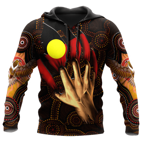Aboriginal inside black crack pattern Custom name shirts Tmarc Tee
