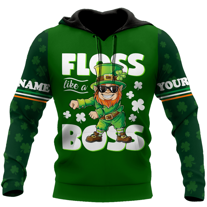 Premium Customize Name Irish Saint Patrick's Day 3D All Over Printed Unisex Shirts