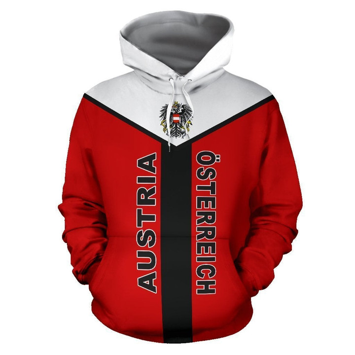 Austria Rising Pullover Hoodie AF-NVD1036 - Amaze Style™-Apparel