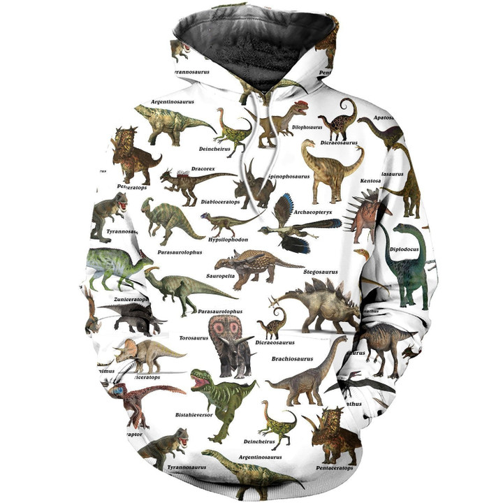 3D All Over Printed Cretaceous Dinosaurs Shirts and Shorts - Amaze Style™-3D All Over Printed Clothes