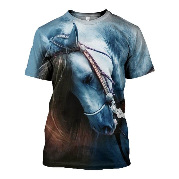 3D All Over Printed Horse Tops - Amaze Style™-Horse