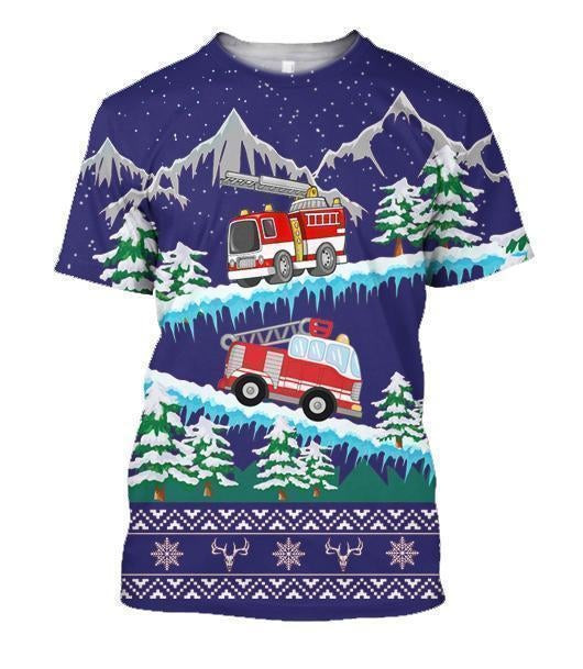 3D All Over Printed Firefighter - Amaze Style™-Apparel