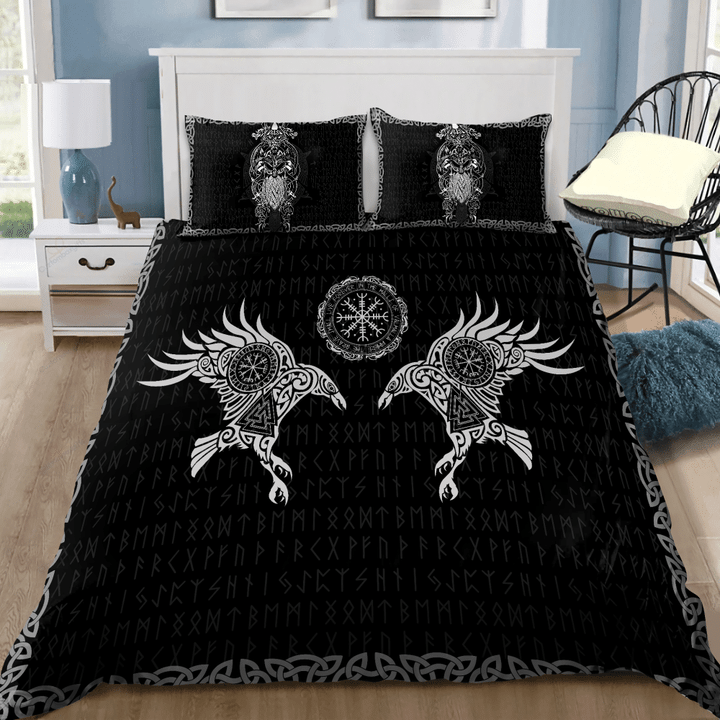 Premium Raven Of Odin Bedding Set