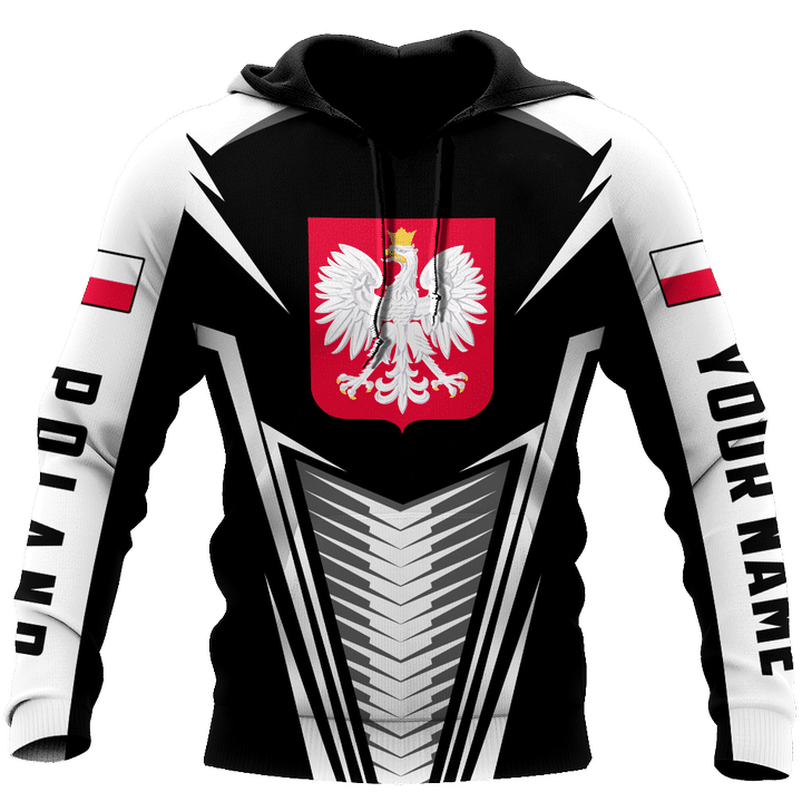 Personalized Polska 3D All Over Printed Unisex Hoodie