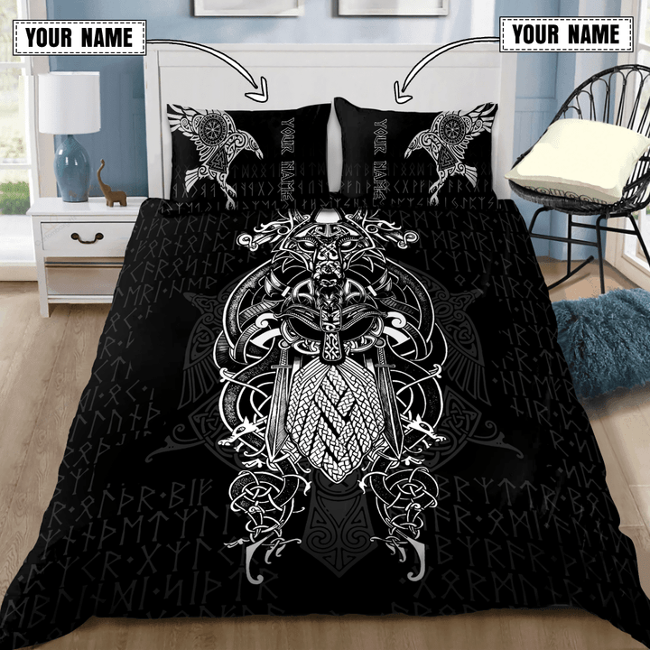 Premium Raven Of Odin 3D All Over Printed Bedding Set