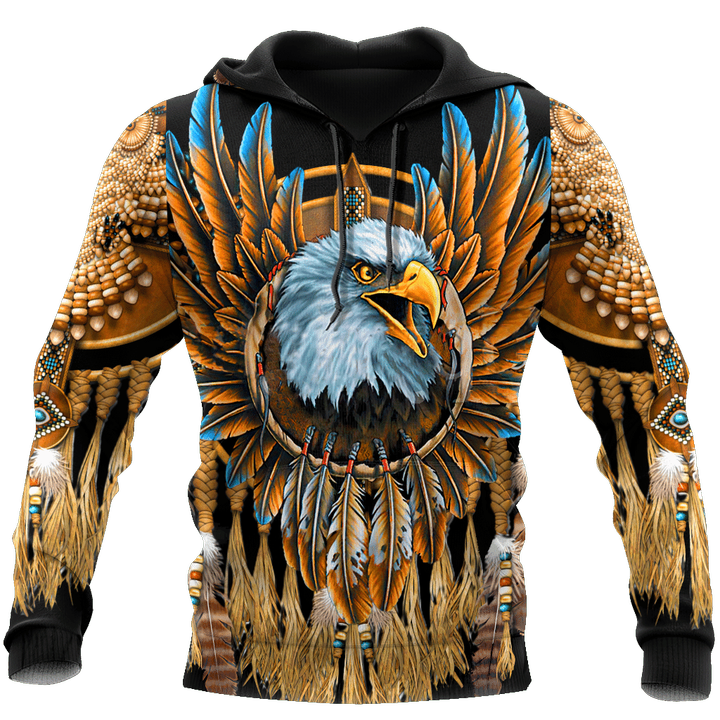 Eagle Dreamcatcher Native American Hoodie 3D All Over Printed Shirts VP11092001-LAM