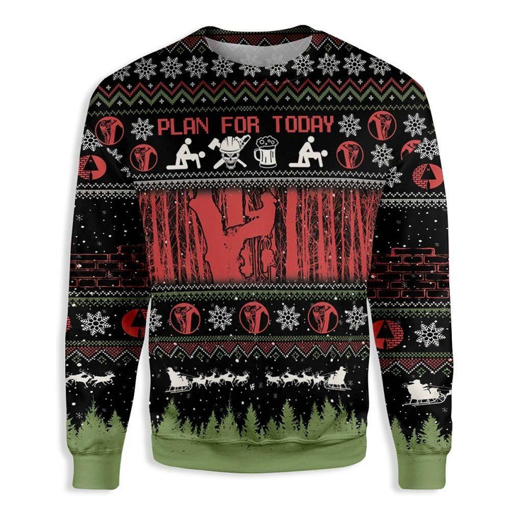 Christian Arborist Christmas Ugly Christmas Sweater For Men & Women Adult