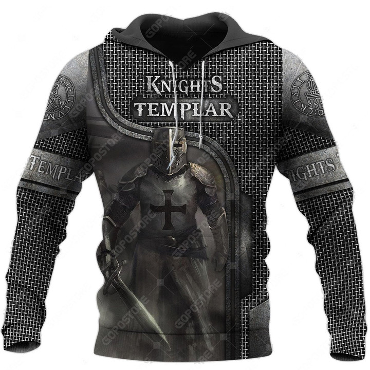 Knight Templar 3D All Over Printed Shirts MP9811 - Amaze Style™-Apparel
