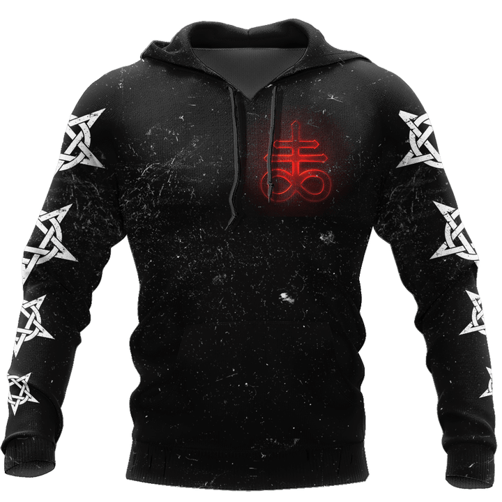 The Satanic Baphomet 3D  All Over Printed Hoodie MP853 - Amaze Style™-Apparel