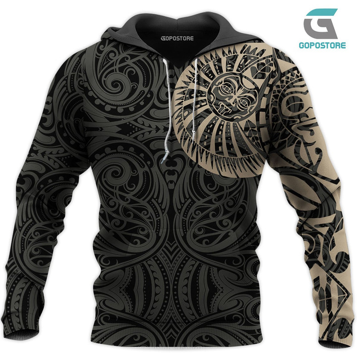 Personalized Name New Zealand Maori Warrior 3D All Over Printed Shirts TA06252106