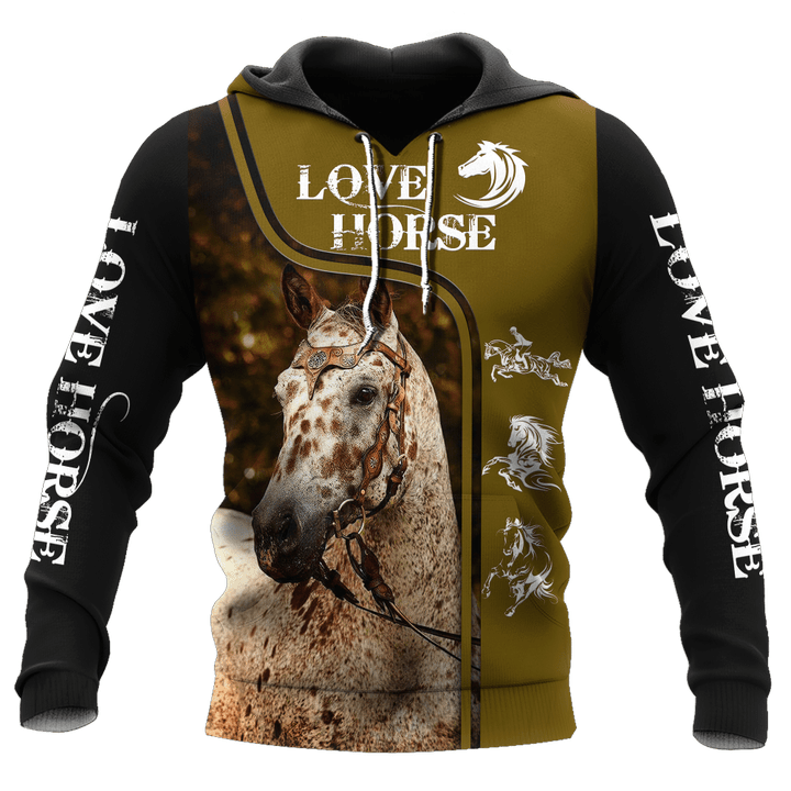 Love Horse 3D All Over Printed Shirts For Men and Women Pi112051