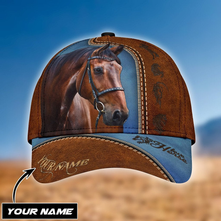 Personalized Name Horse Classic Cap