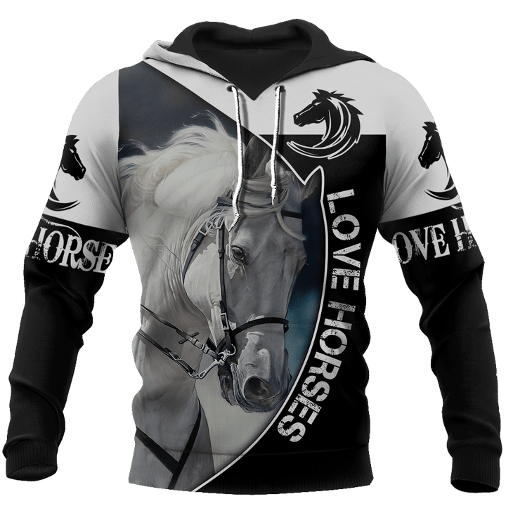 Love Horse 3D All Over Printed Shirts JJ230402 - Amaze Style™-Apparel