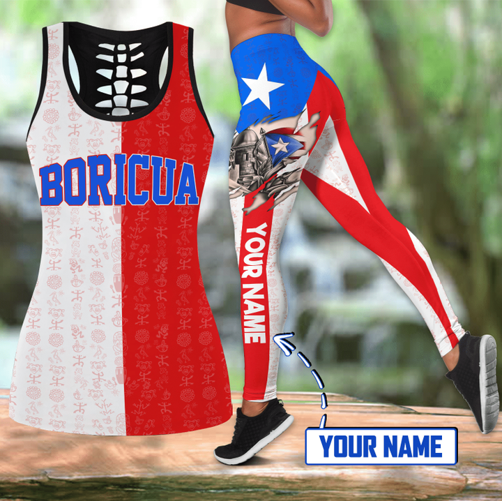 Customize Name Puerto Rico DNA Combo Outfit