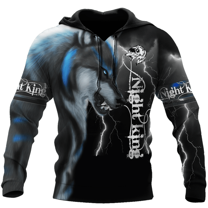 Night King Wolf 3D All Over Printed Hoodie For Men and Women DAST16102020