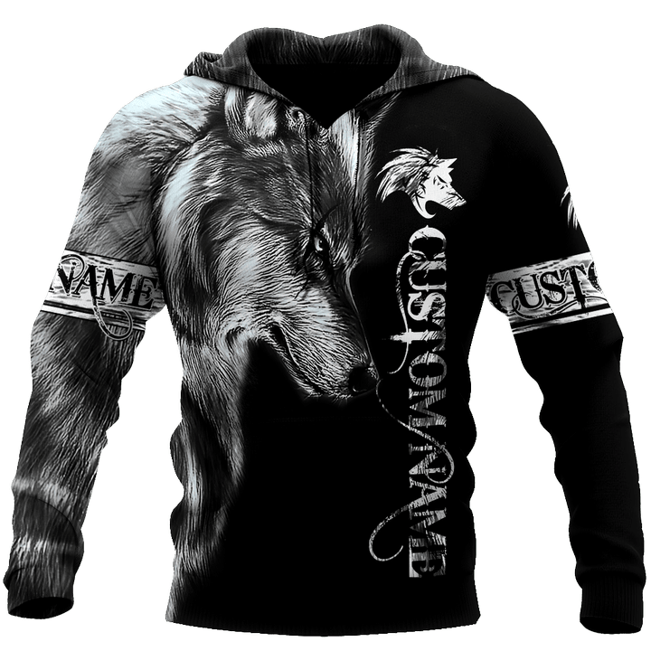 Personalized Wolf  All Over Printed Shirts For Men and Women MH010920S3