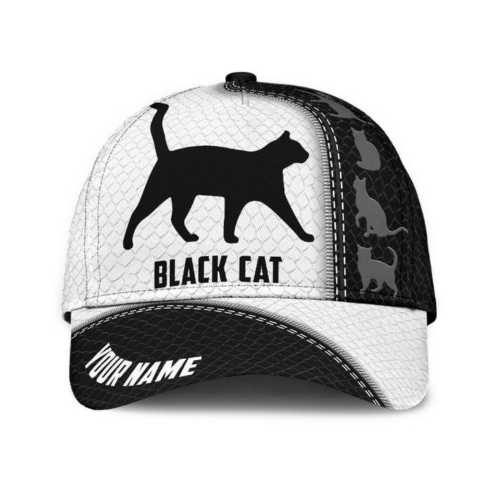 Personalized Black Cat Cap DD06072104