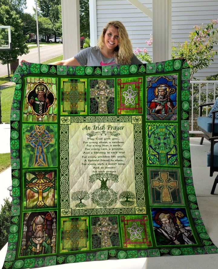 Irish Saint Patrick Day 3D All Over Printed Quilt