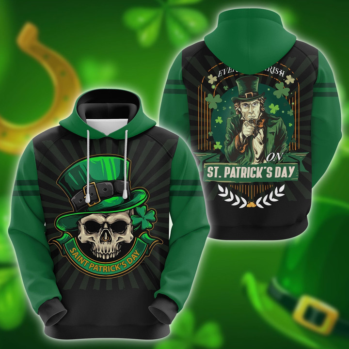 Irish Saint Patrick Day 3D All Over Printed Unisex Shirt
