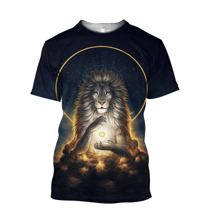 Magical Lion God 3D All Over Printed Shirt for Men and Women