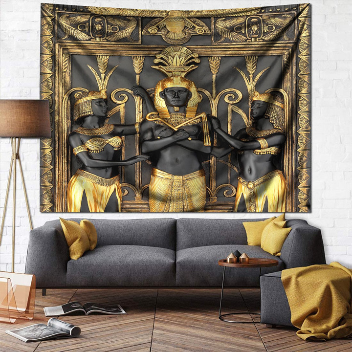 Ancient Egypt 3D All Over Printed Tapestry