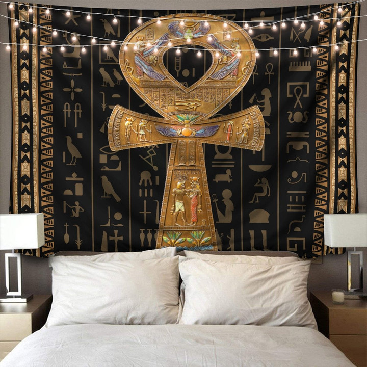 Egypt 3D All Over Printed Tapestry