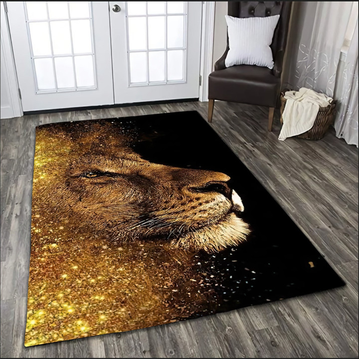Gold Lion Combo Rug