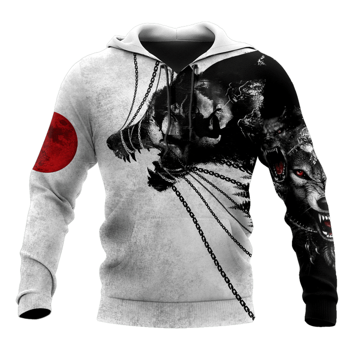 Wolf Fenrir Tattoo 3D All Over Printed Unisex Shirts