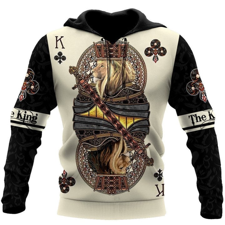 King Club Lion Poker 3D All Over Printed  Unisex Shirts