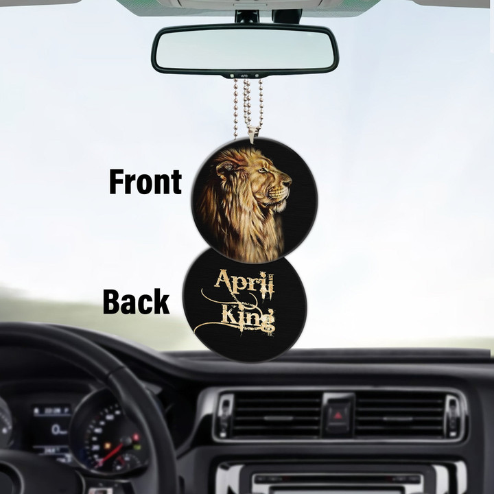 April King Lion Unique Design Car Hanging Ornament