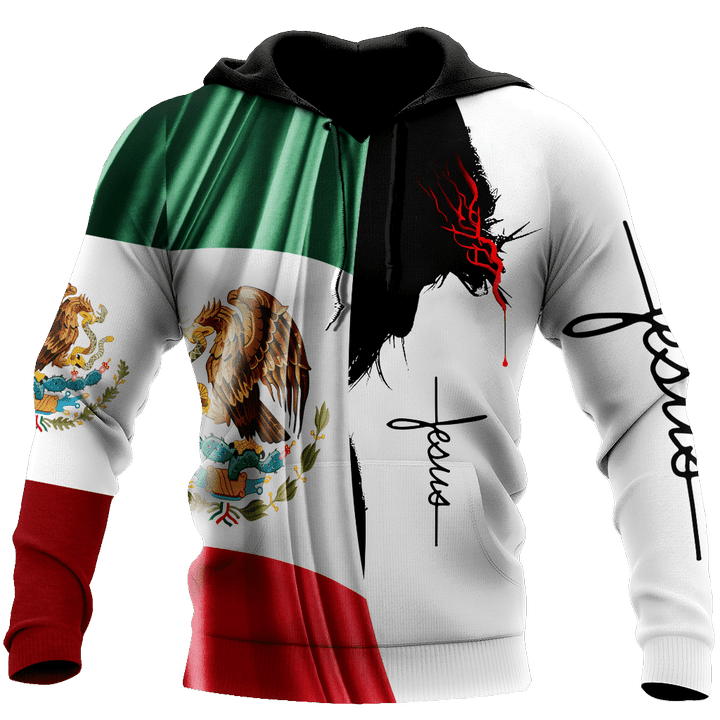 Mexico Jesus 3D All Over Printed Shirts For Men and Women MH2107205