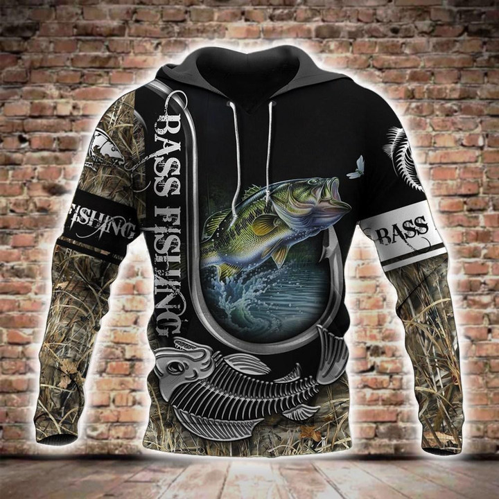 Bass Fishing 3D All Over Printed Shirts for Men and Women TT0036 - Amaze Style™-Apparel