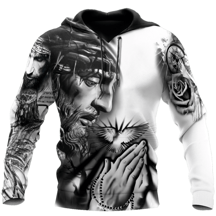 Jesus Tattoo 3D All Over Printed Shirts For Men and Women JJ16052001 - Amaze Style™-Apparel