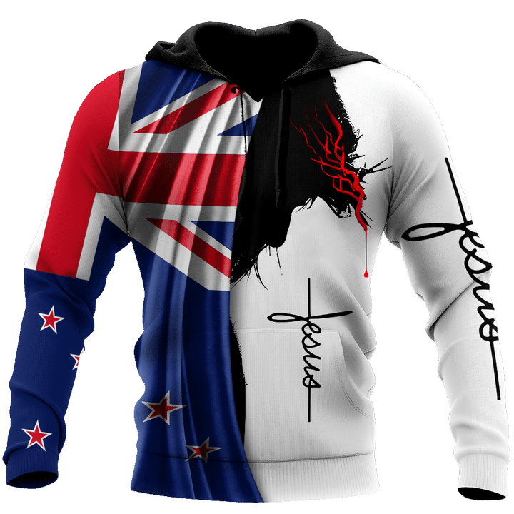 New Zealand Jesus 3D All Over Printed Shirts For Men and Women MH2107204