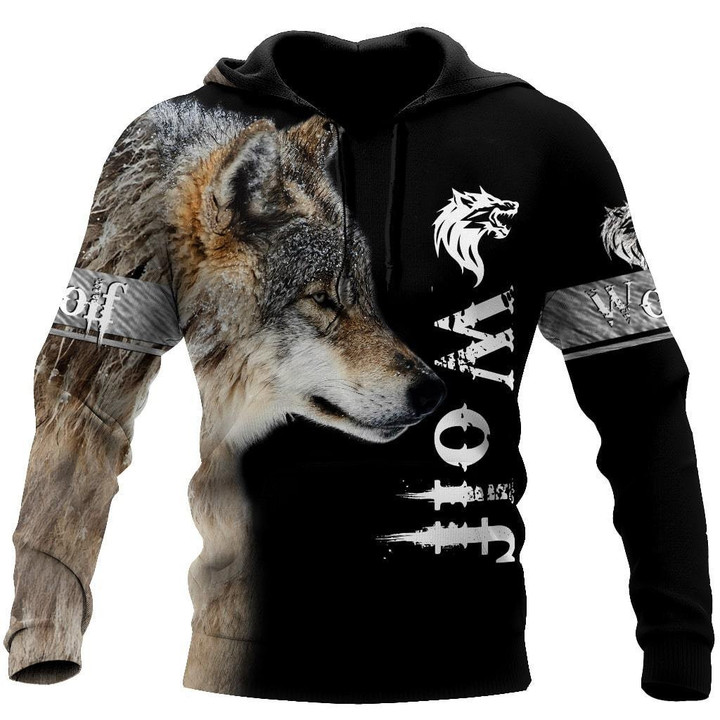Beautiful Wolf 3D All Over Printed Shirts For Men and Women - Amaze Style™-Apparel