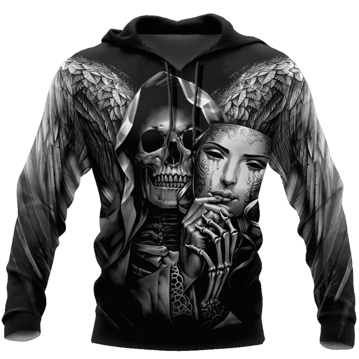 The Grim Reaper Skull 3D All Over Printed Shirts For Men and Women HAC070802